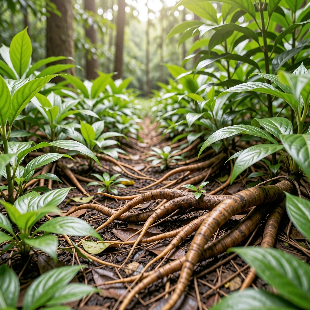 Natural botanical sources in Indonesia